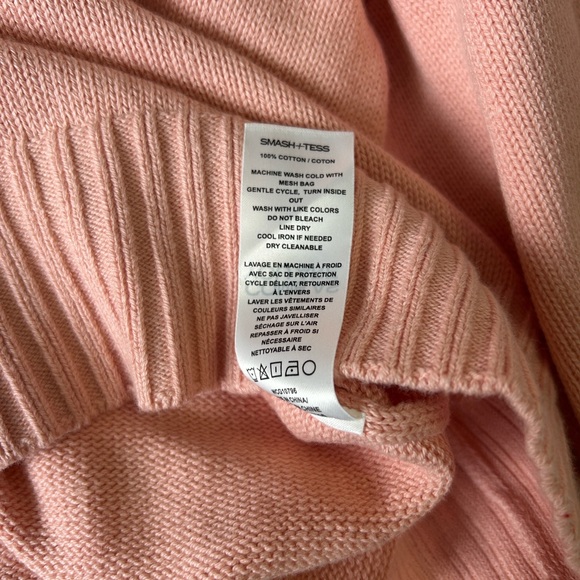 Smash + Tess Rosette Cardigan in Blushing Pink - Picture 4 of 10